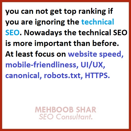 technical seo quotes